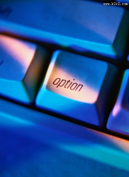 科幻色彩下的办公用品图片