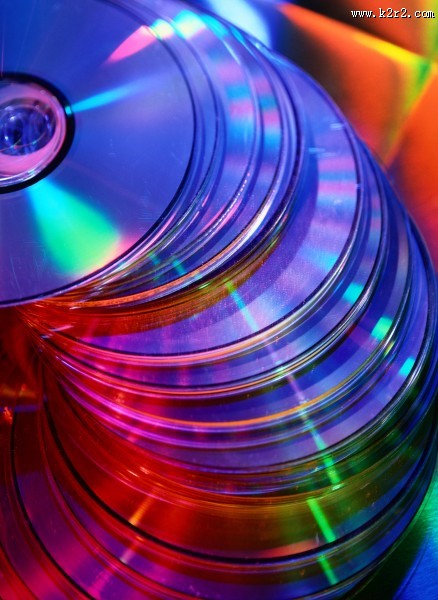 科幻色彩下的办公用品图片