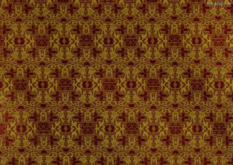 中国丝绸花纹图片