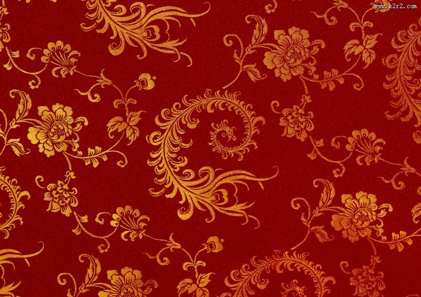 中国丝绸花纹图片