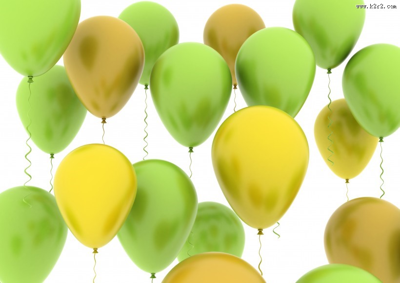 精美质感气球图片