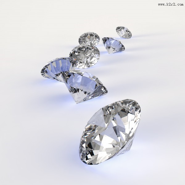 璀璨的钻石图片