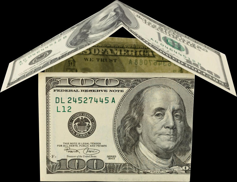 纸币透明背景PNG图片