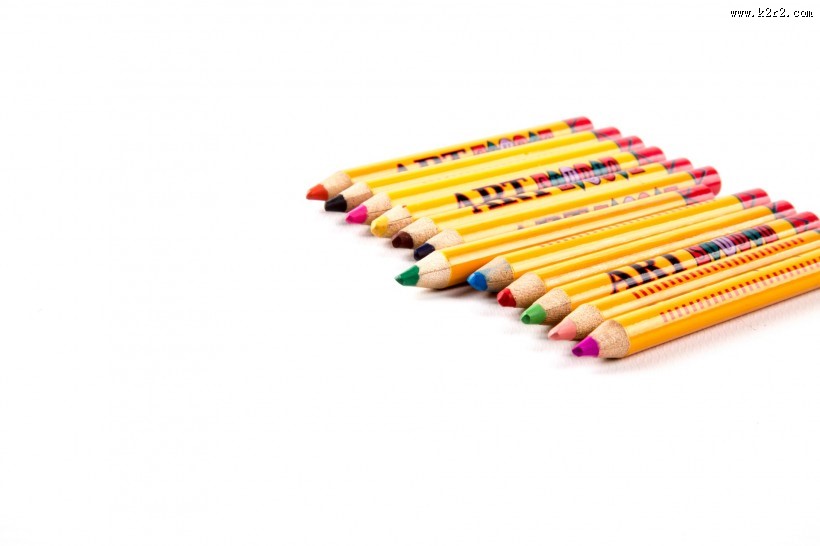 丰富多彩的艺术铅笔图片