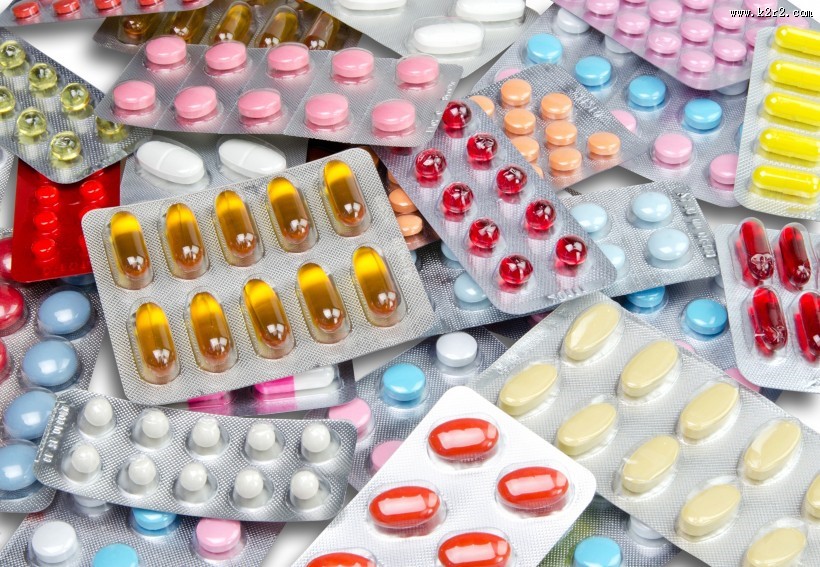药品特写图片