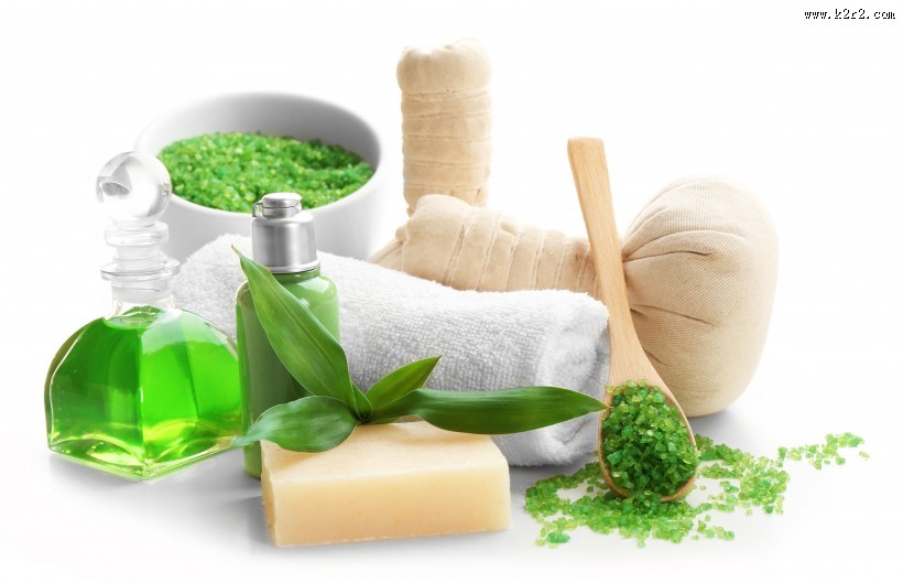 绿色spa用品图片大全