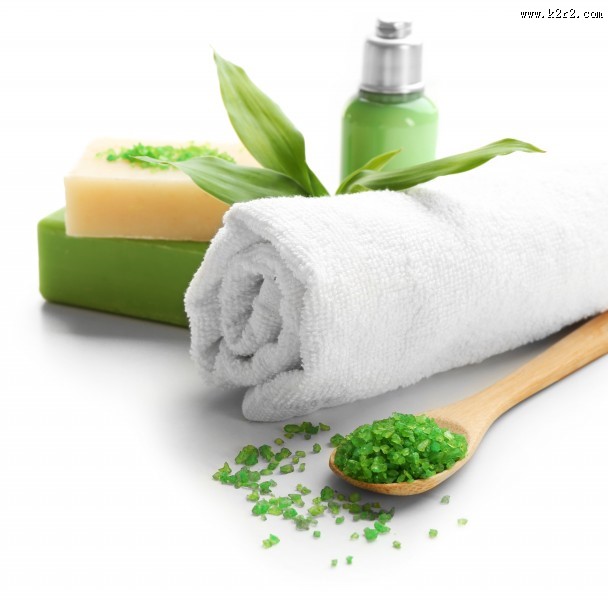绿色spa用品图片大全