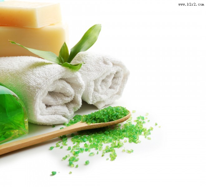 绿色spa用品图片大全