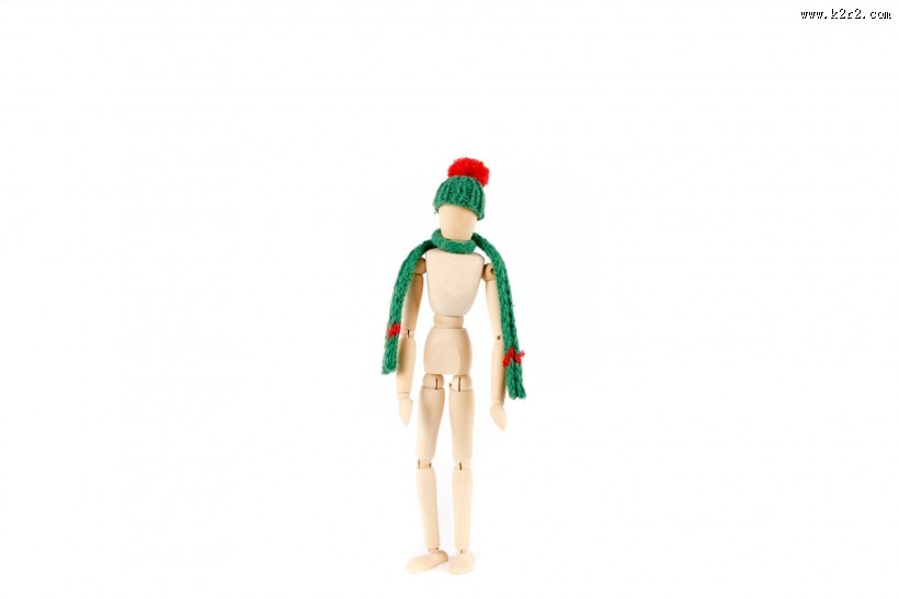 美术课上标准人物比例的木头小人图片