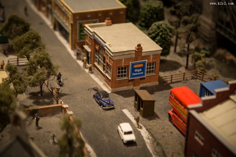 微型小镇模型图片