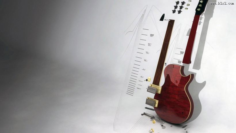 帅气的吉他图片大全
