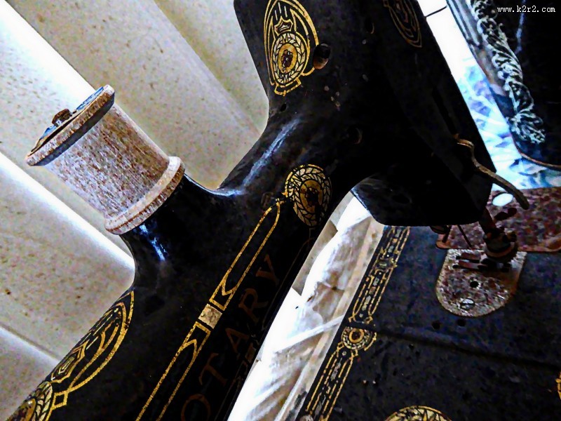 老式缝纫机图片