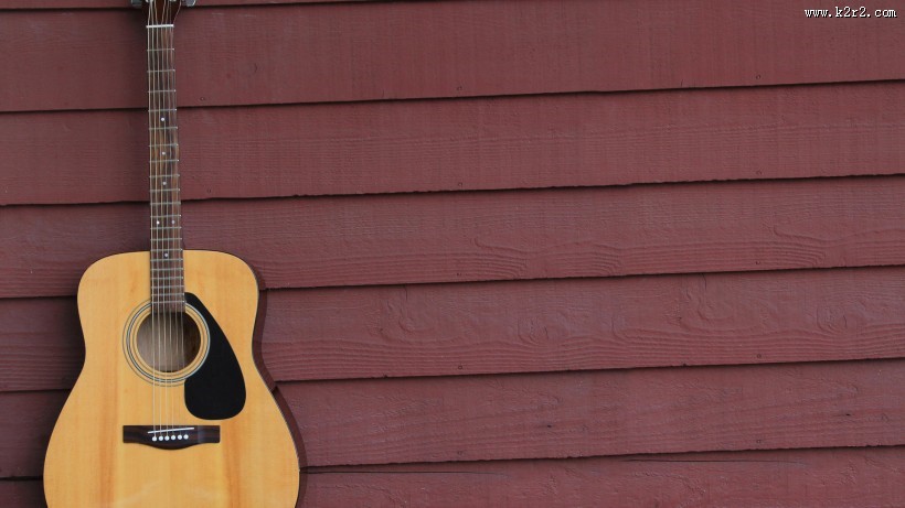 吉他特写图片