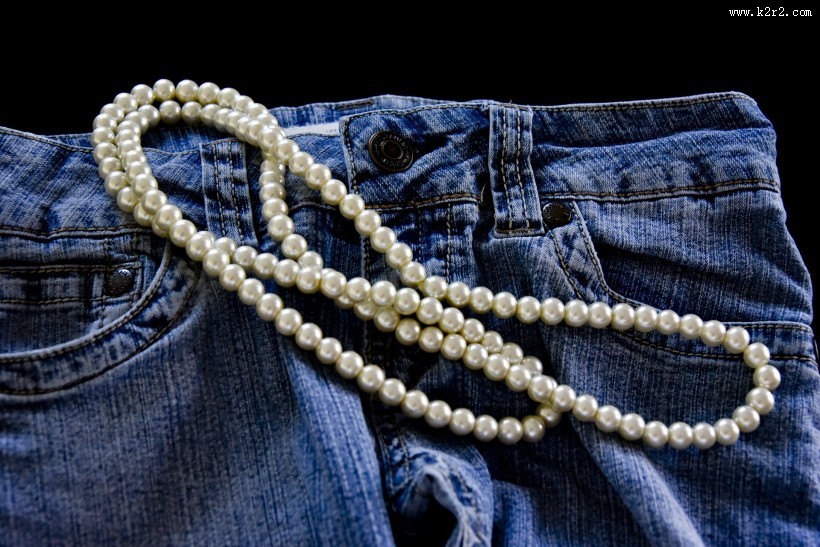 珍珠项链图片大全
