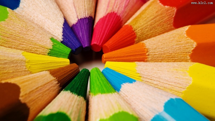 七彩的世界图片