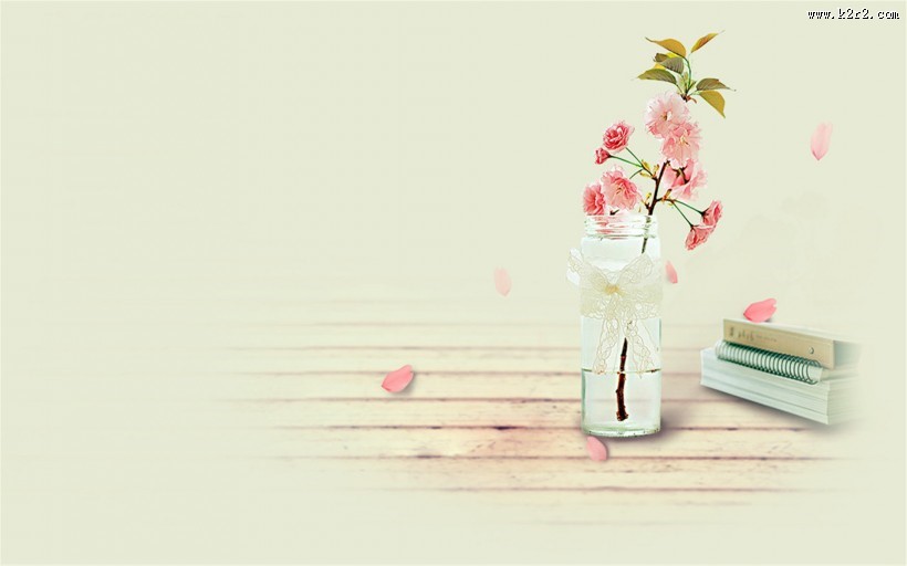 唯美清新的小书本图片