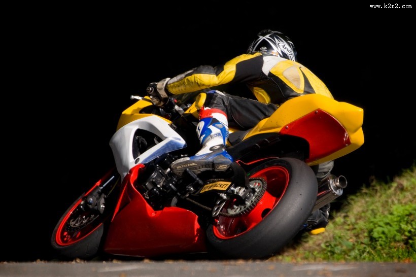 酷炫的摩托车比赛图片