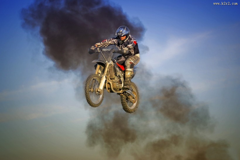 越野摩托车比赛图片大全