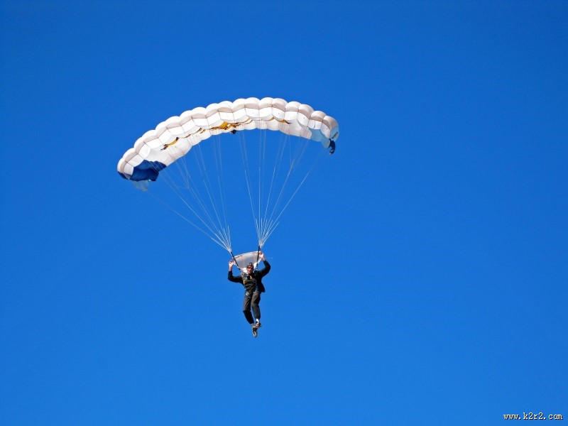 极限运动高空跳伞图片大全