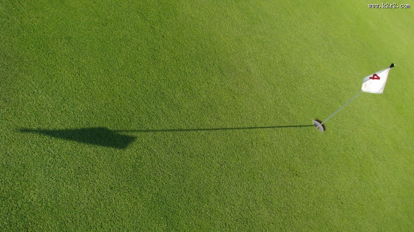 高尔夫球场风景图片