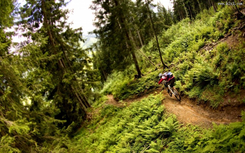 有氧运动骑自行车唯美图片