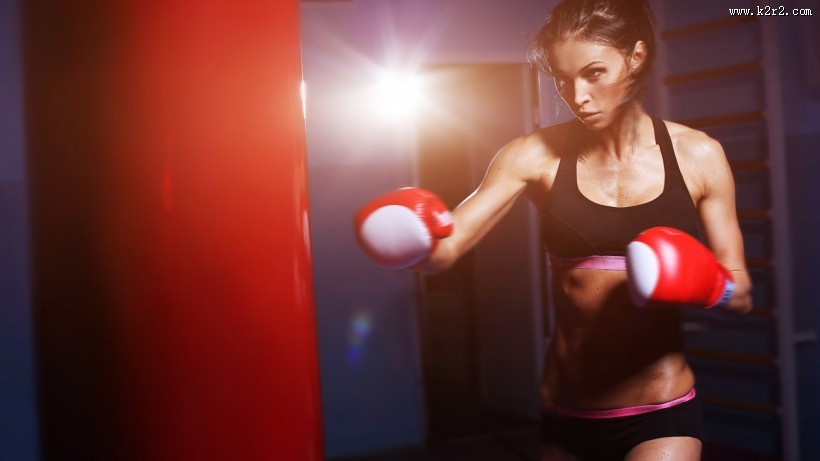 欧美美女拳击图片