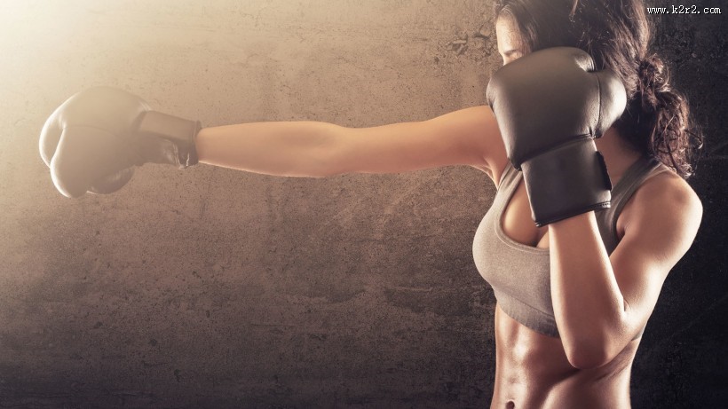 欧美美女拳击图片