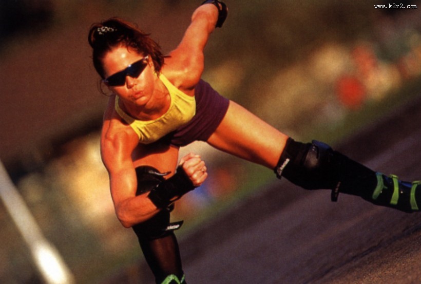 旱冰鞋运动图片