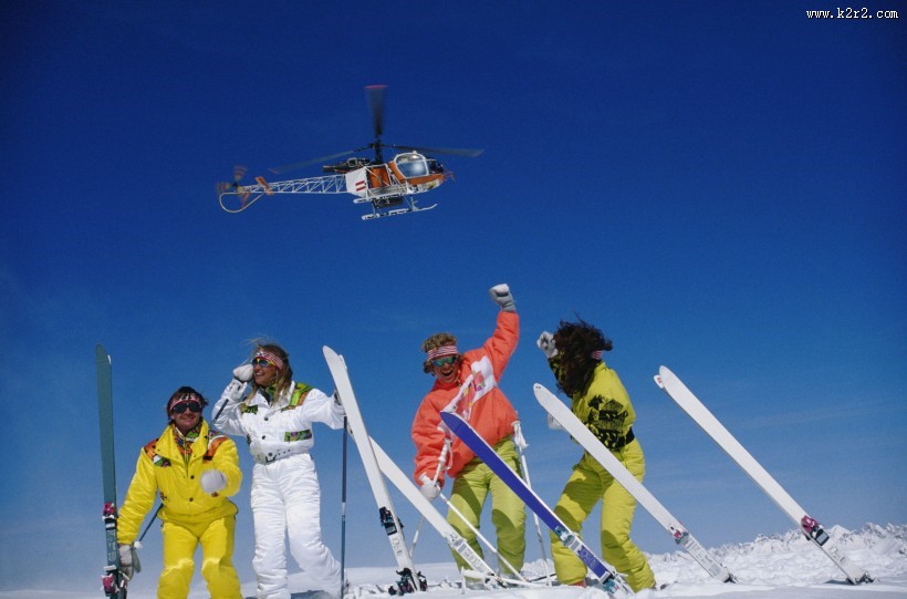 滑雪运动图片大全