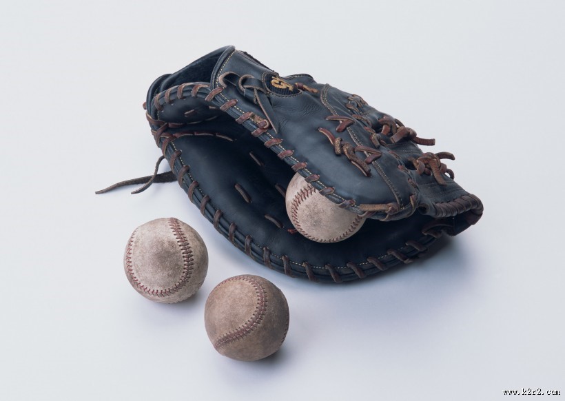 棒球用品特写图片