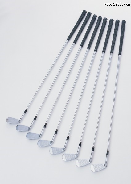 高尔夫用品特写图片