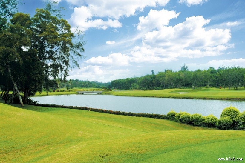 高尔夫球场景色图片大全