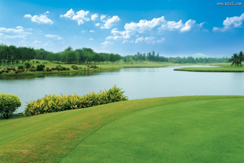 高尔夫球场景色图片大全