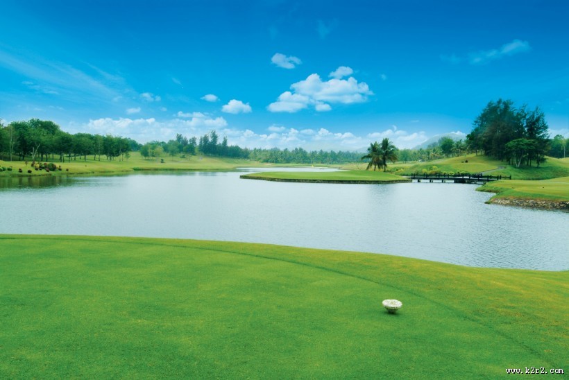 高尔夫球场景色图片大全