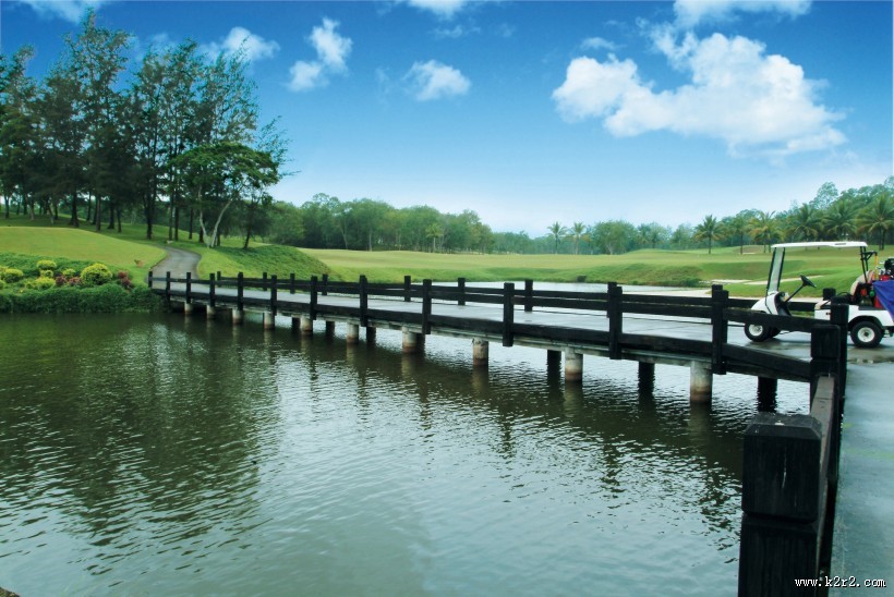 高尔夫球场景色图片大全