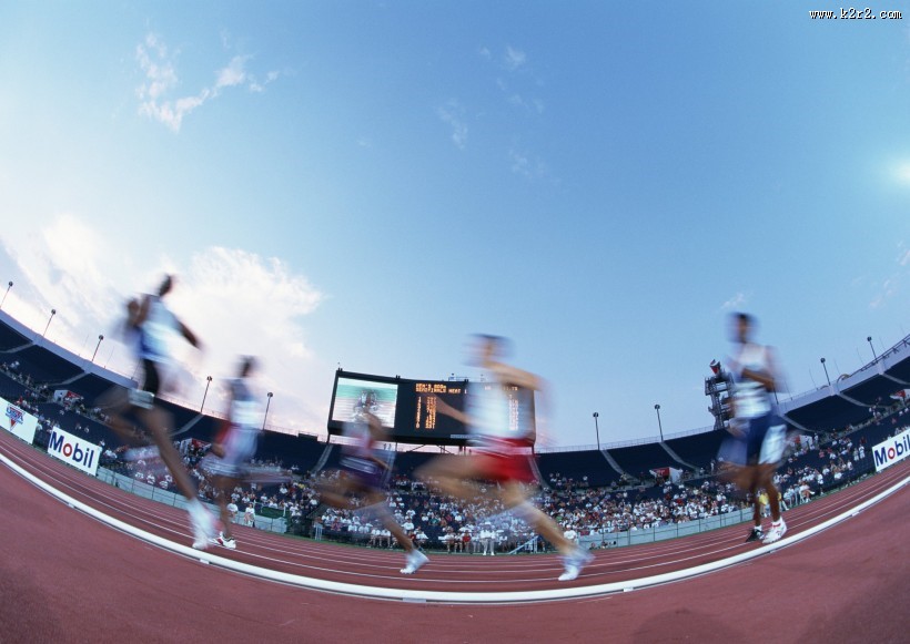 运动员赛跑图片大全