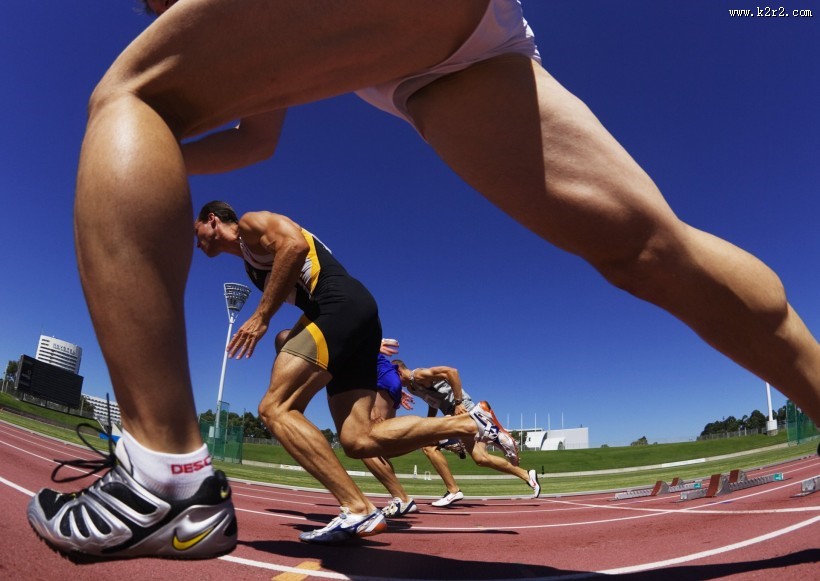 运动员赛跑图片大全