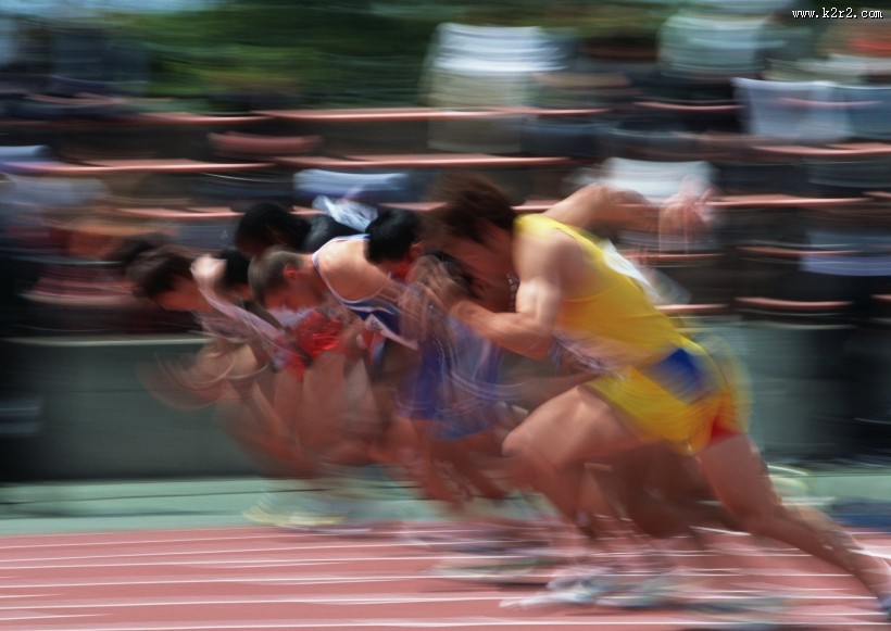运动员赛跑图片大全