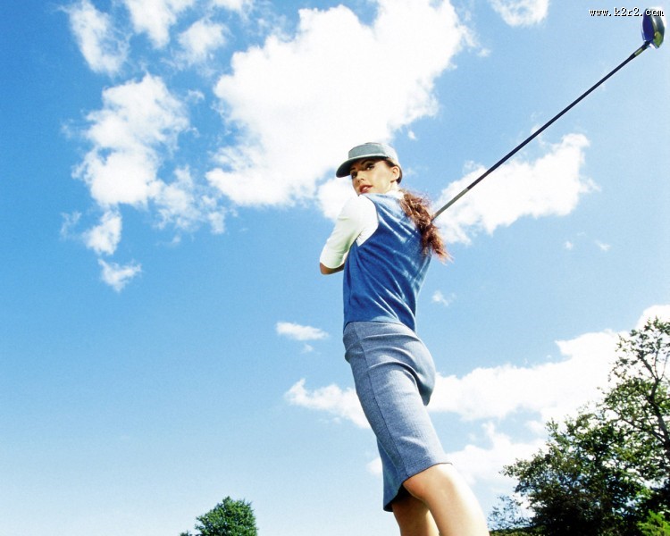 高尔夫休闲运动图片