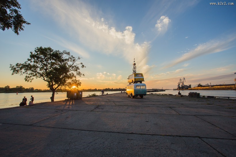 国外复古巴士图片