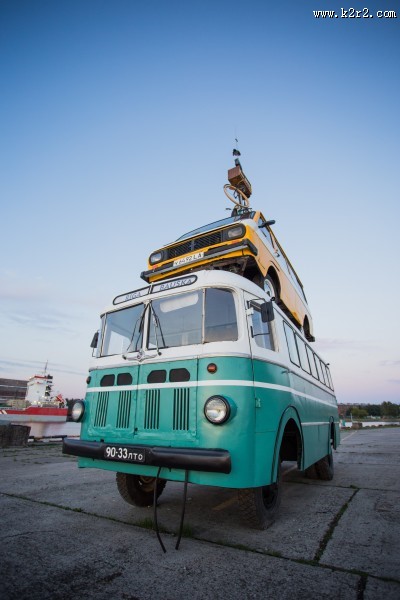 国外复古巴士图片