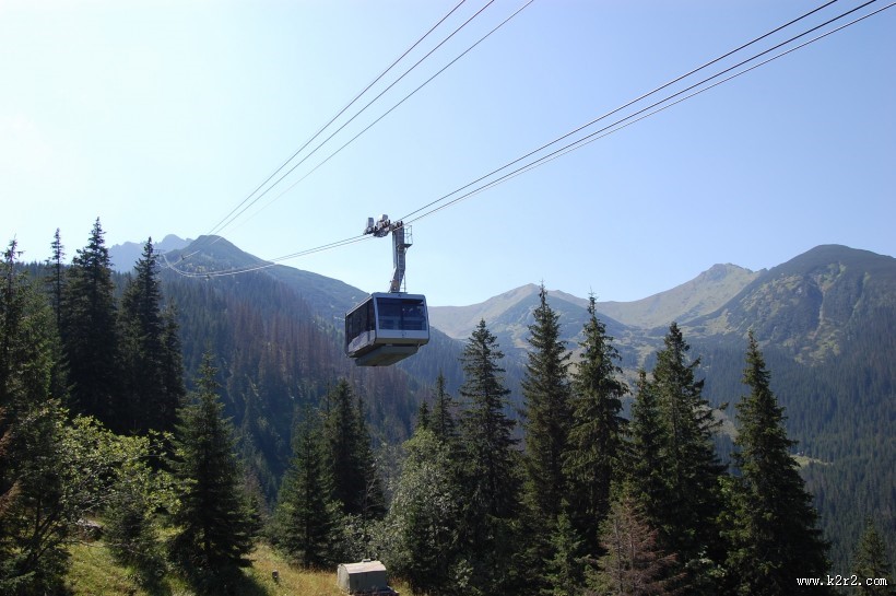 空中的缆车图片大全