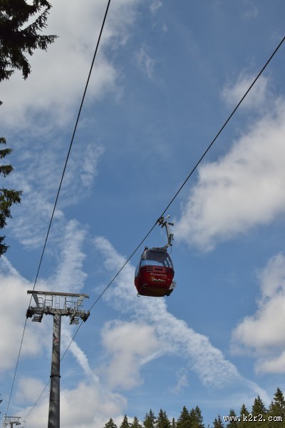 空中的缆车图片