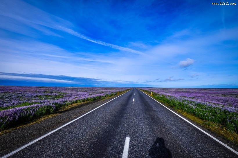 平坦的公路图片大全