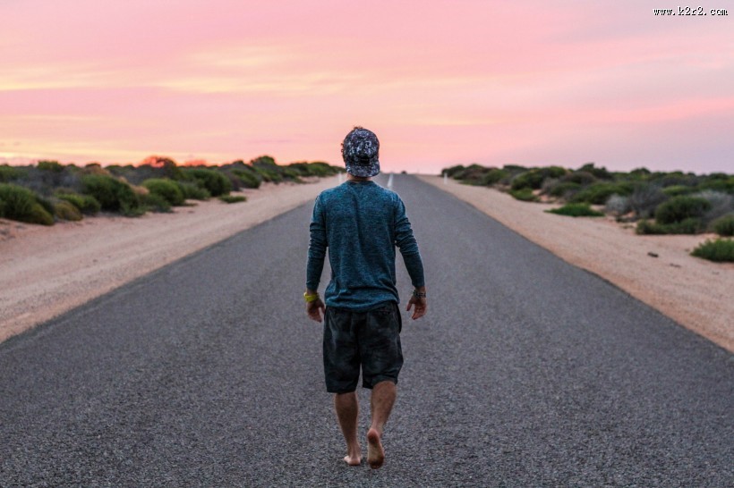 通向远方的道路图片大全