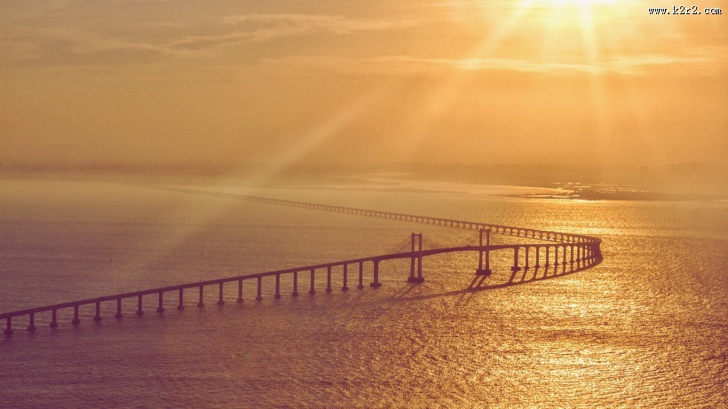 雄伟的高架桥图片