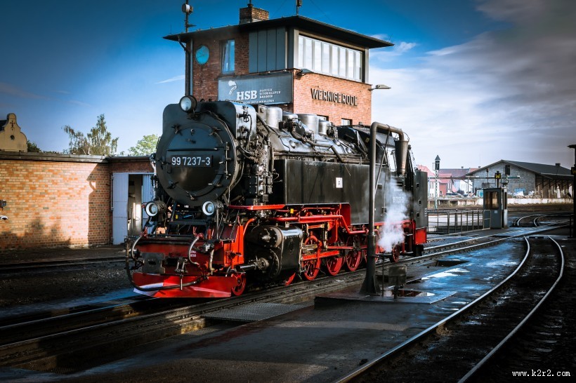 古老的蒸汽火车图片