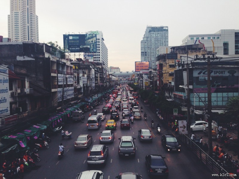 交通堵塞图片大全