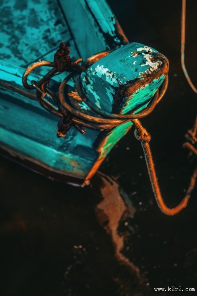 安静的木船图片