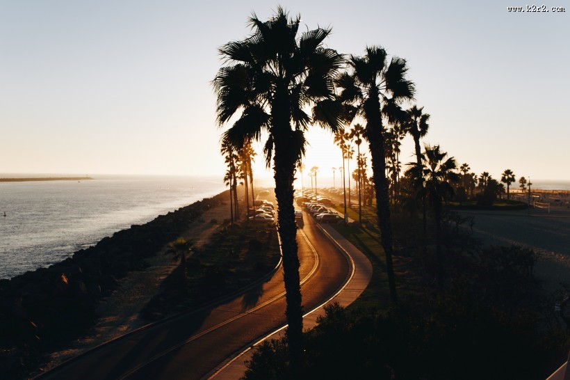 唯美的公路图片